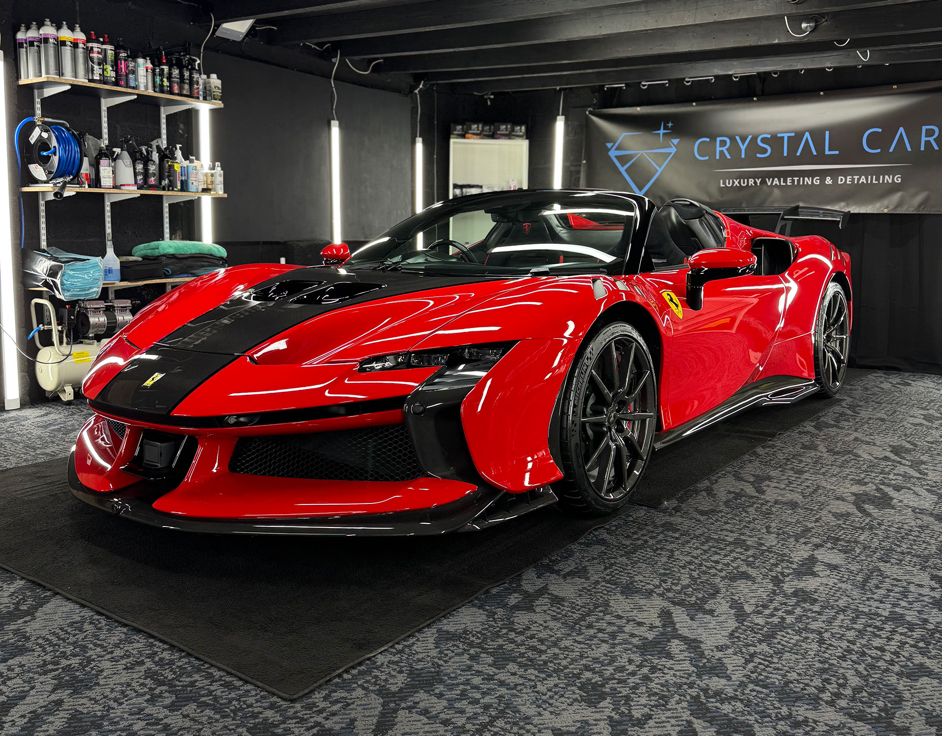 Ferrari SF90 XX Spider Receives Premium PPF application