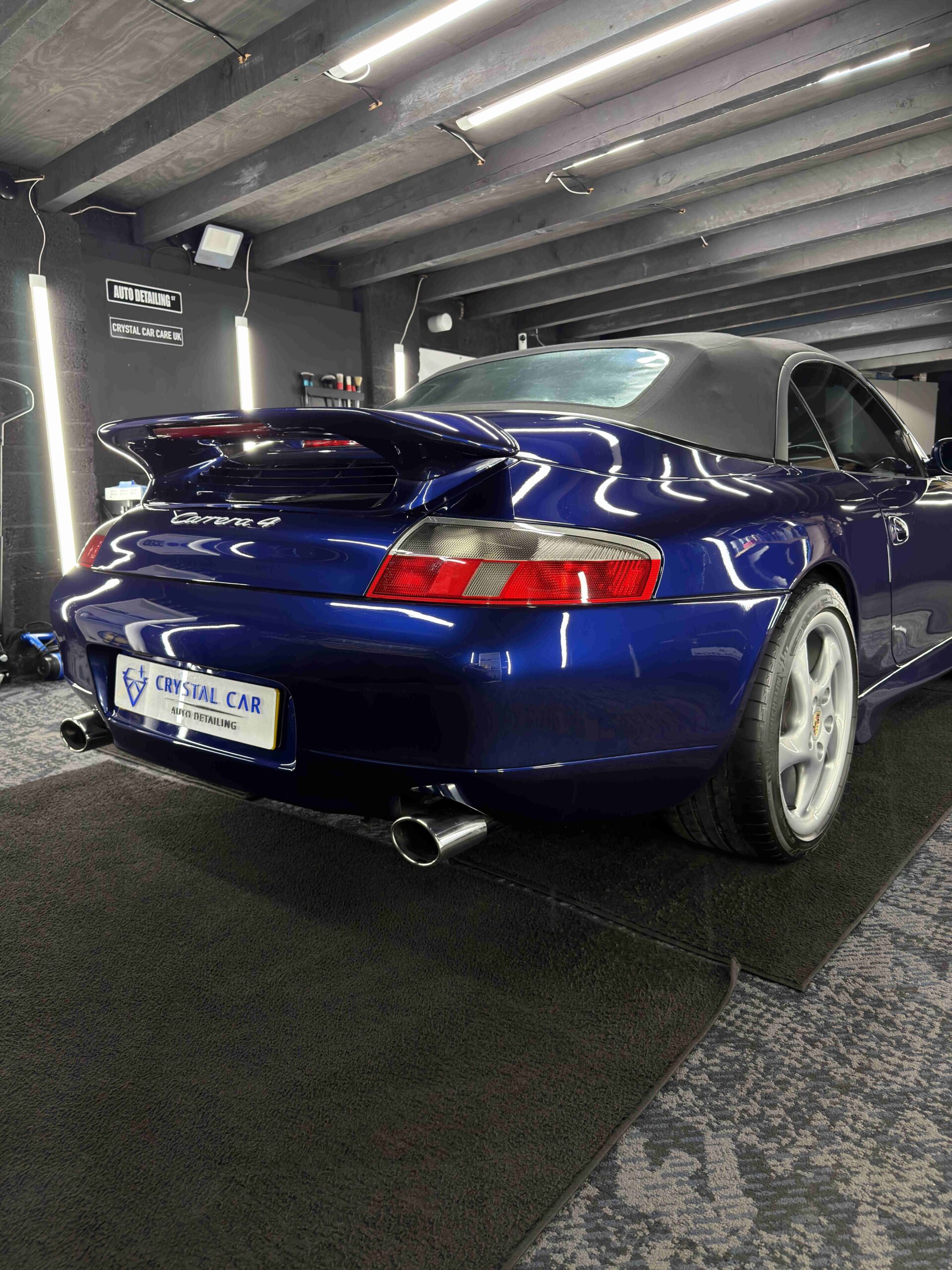 Porsche Carrera 4 Machine Polishing and Ceramic Coat