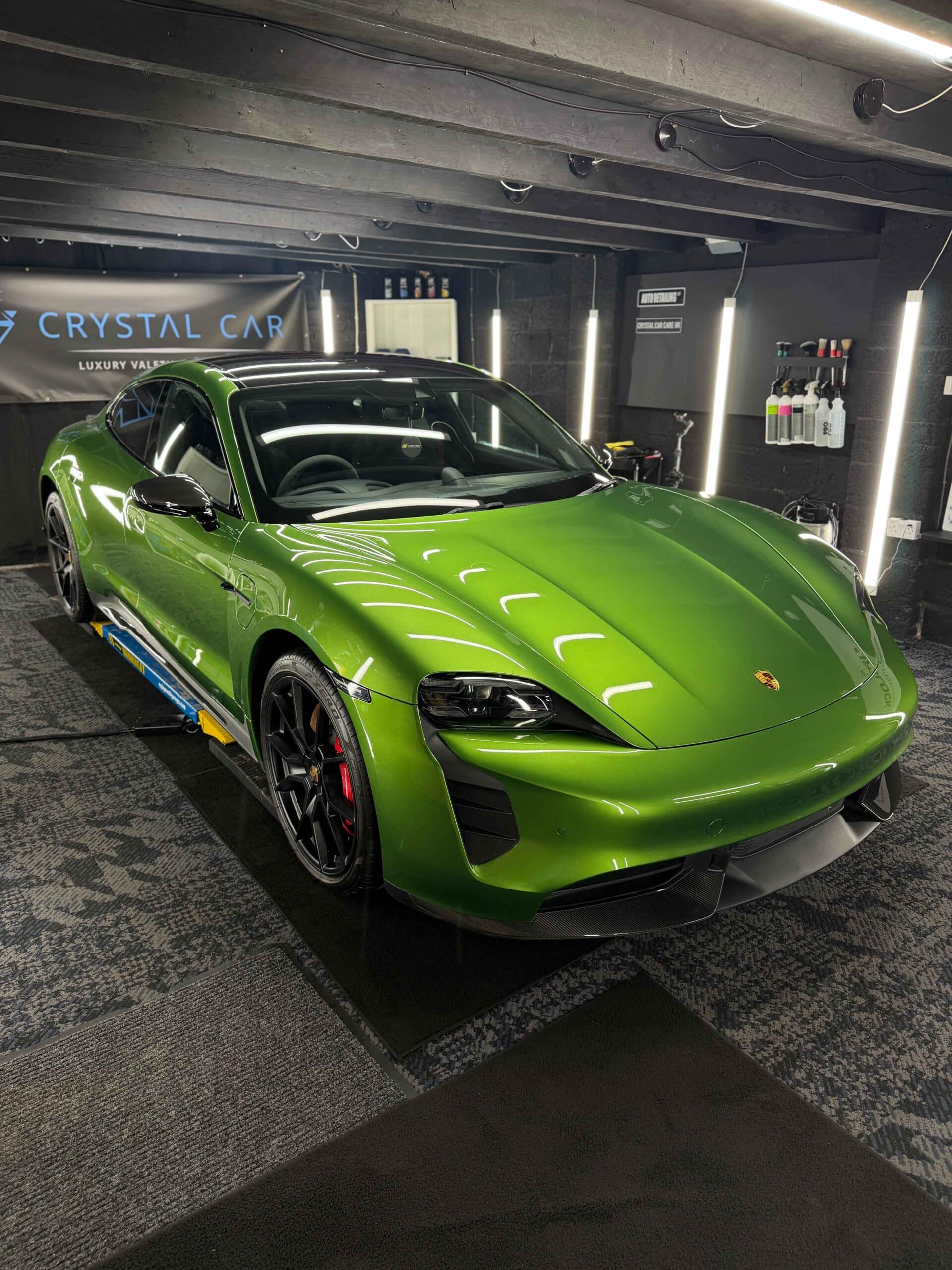 Porsche Taycan GTS Full Body PPF & Ceramic Coating Detail