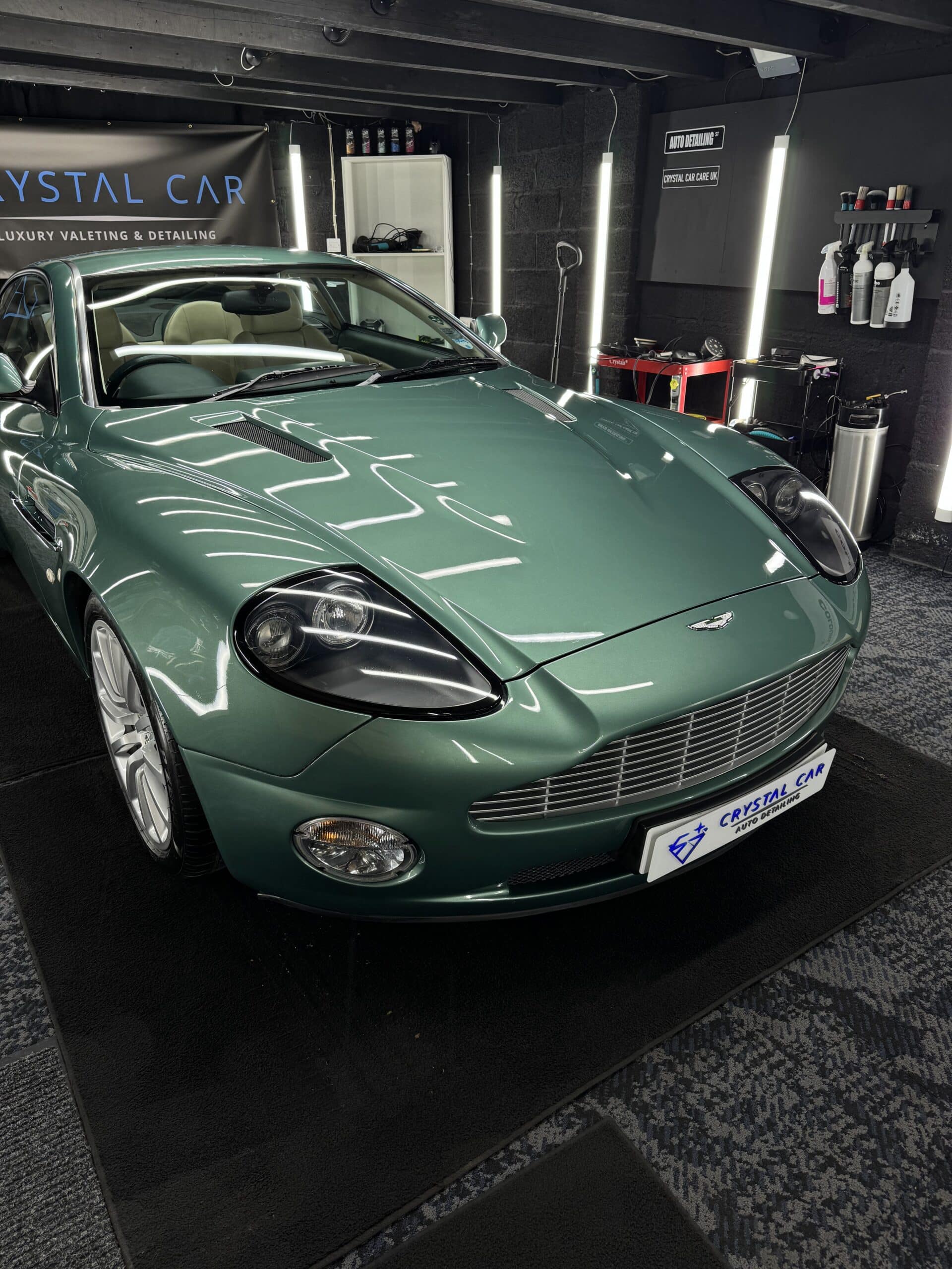 Aston Martin Ceramic Coat and Machine Polish