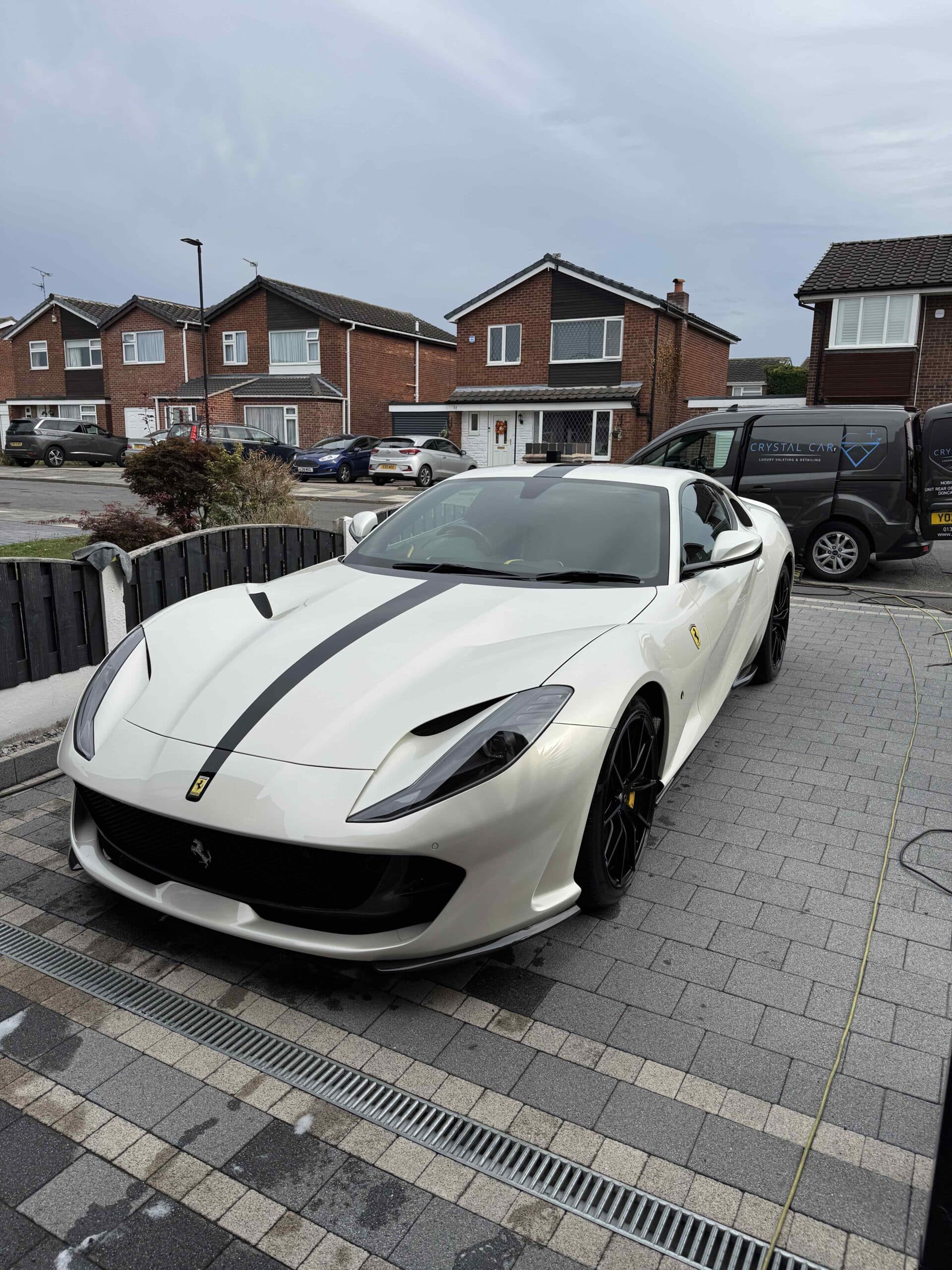 Ferrari 812 Superfast Mobile Exterior and Interior Detail