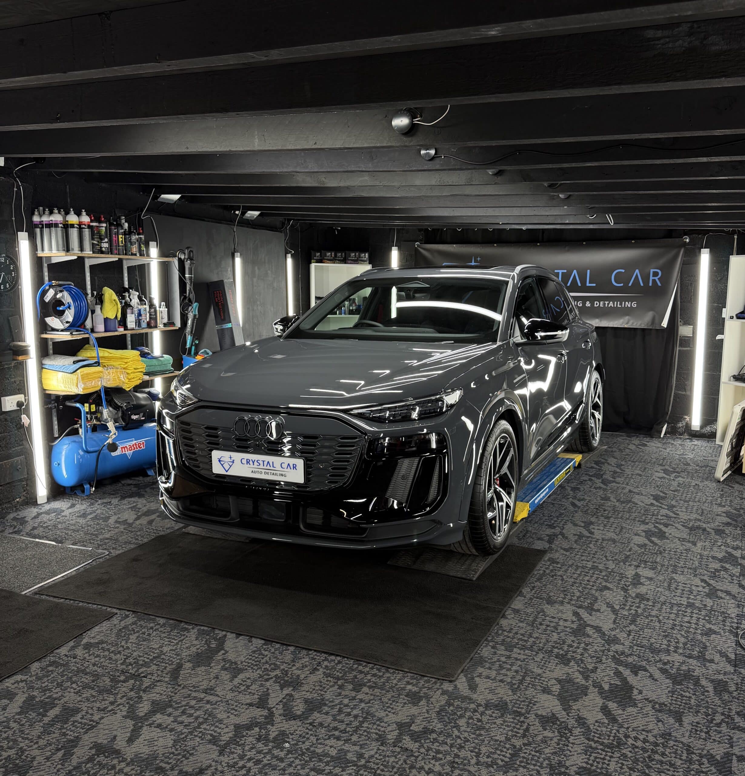 Audi SQ6 e-Tron Full Front PPF Application